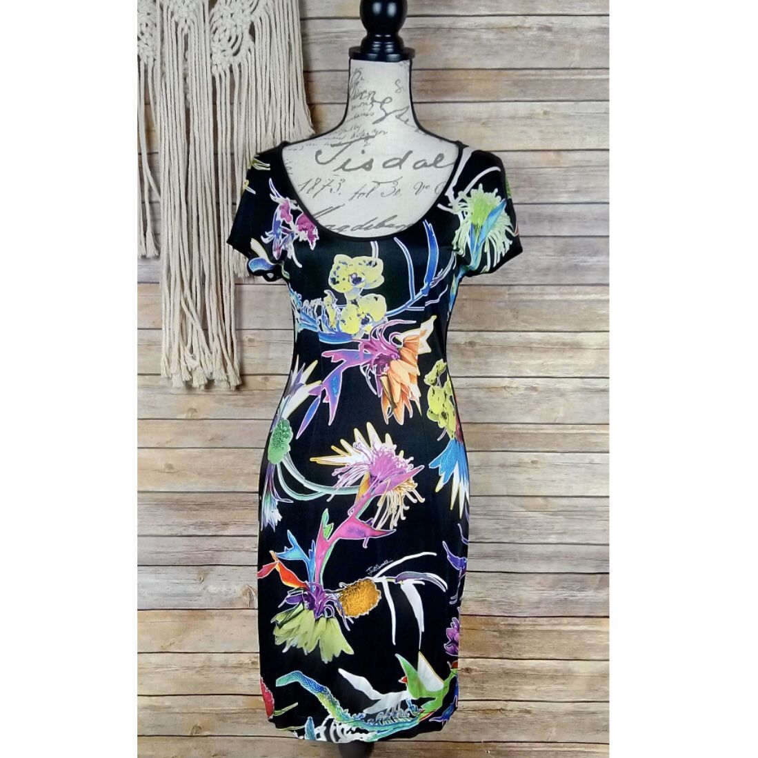 Roberto Cavalli | Just Cavalli Tropical Dress- SZ L