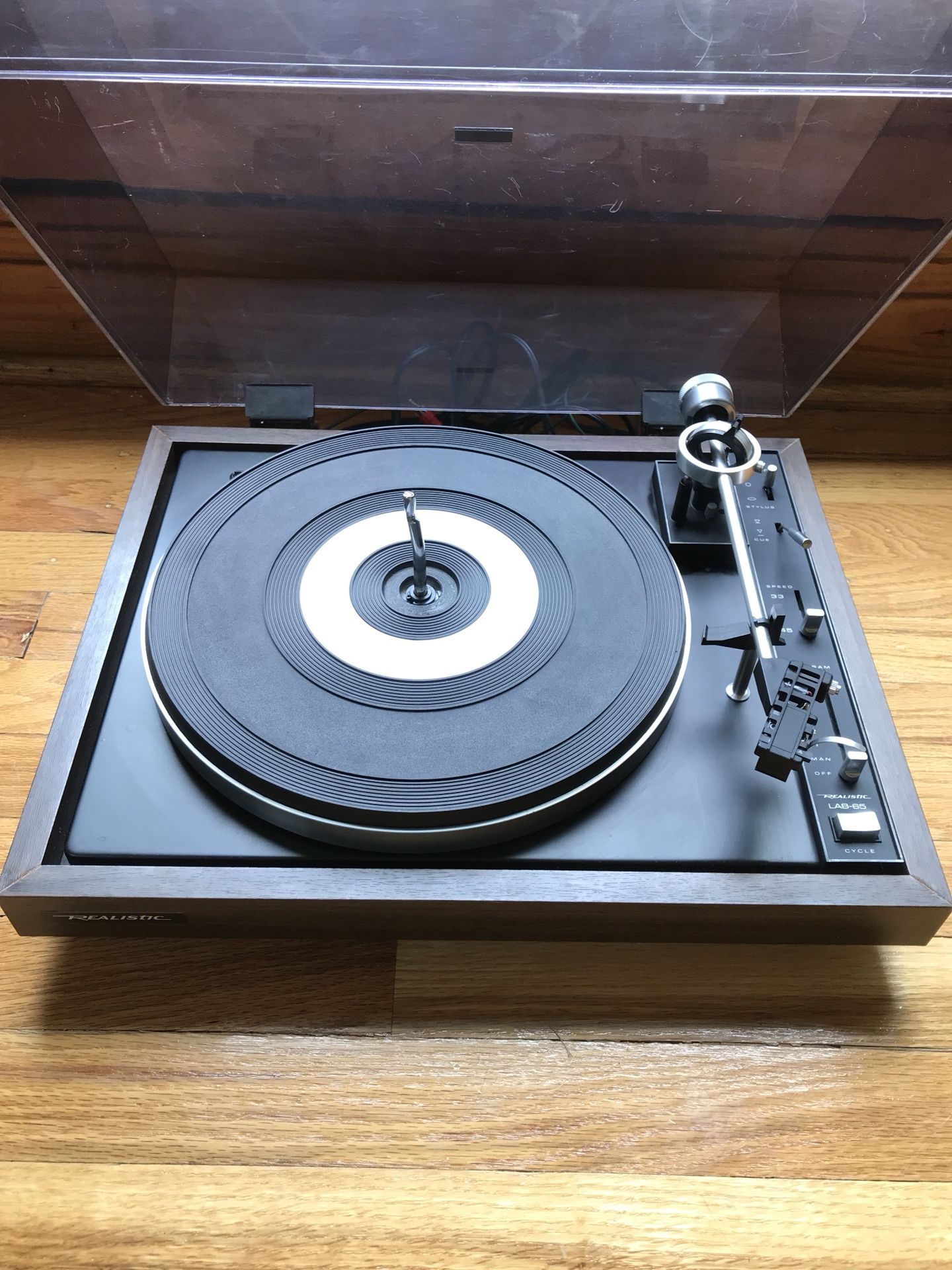 Realistic Lab 65 Belt Drive Turntable