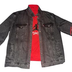 Used Levi’s X Jordan Trucker Jacket Size XL