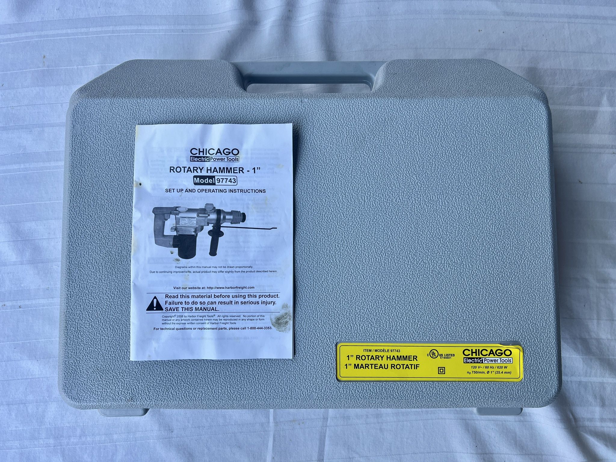 Chicago Rotary 1” Hammer