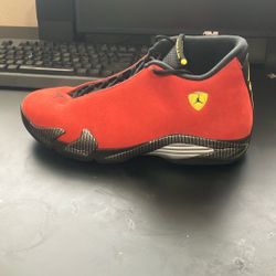 Ferrari Jordan’s 14 (Size 13) 