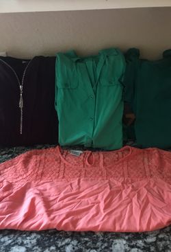 Women’s clothes size Large $ 3 each