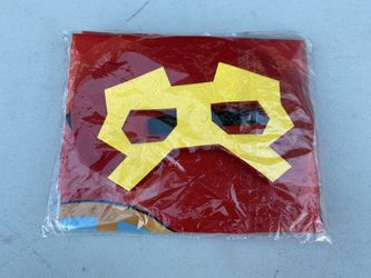 Kids Iron Man Mask And Cape Costume