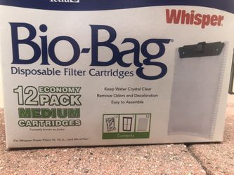 Aquarium Fish Tank Disponible Filter Cartridges Tetra Whisper Bio Bag