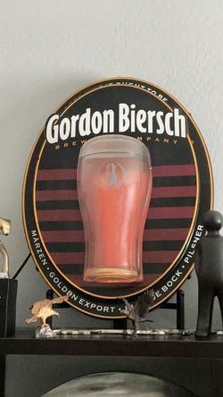 Gordon biers vintage Beer light sign