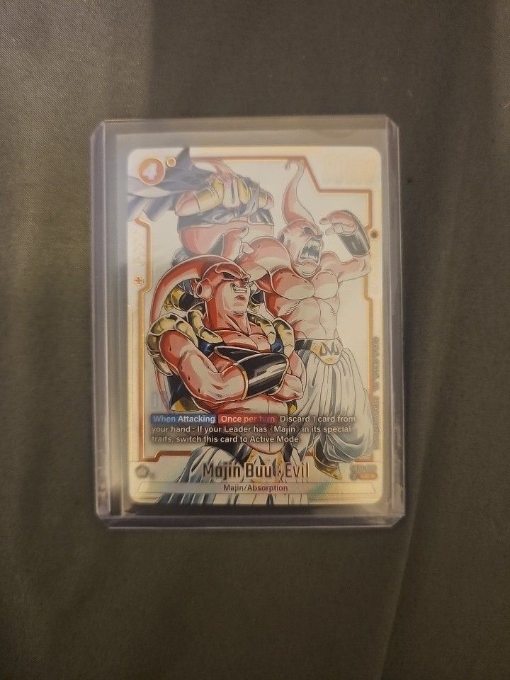Dragon Super Ball Fusion World Manga Booster Majin Buu Evil Alt Art UC*
