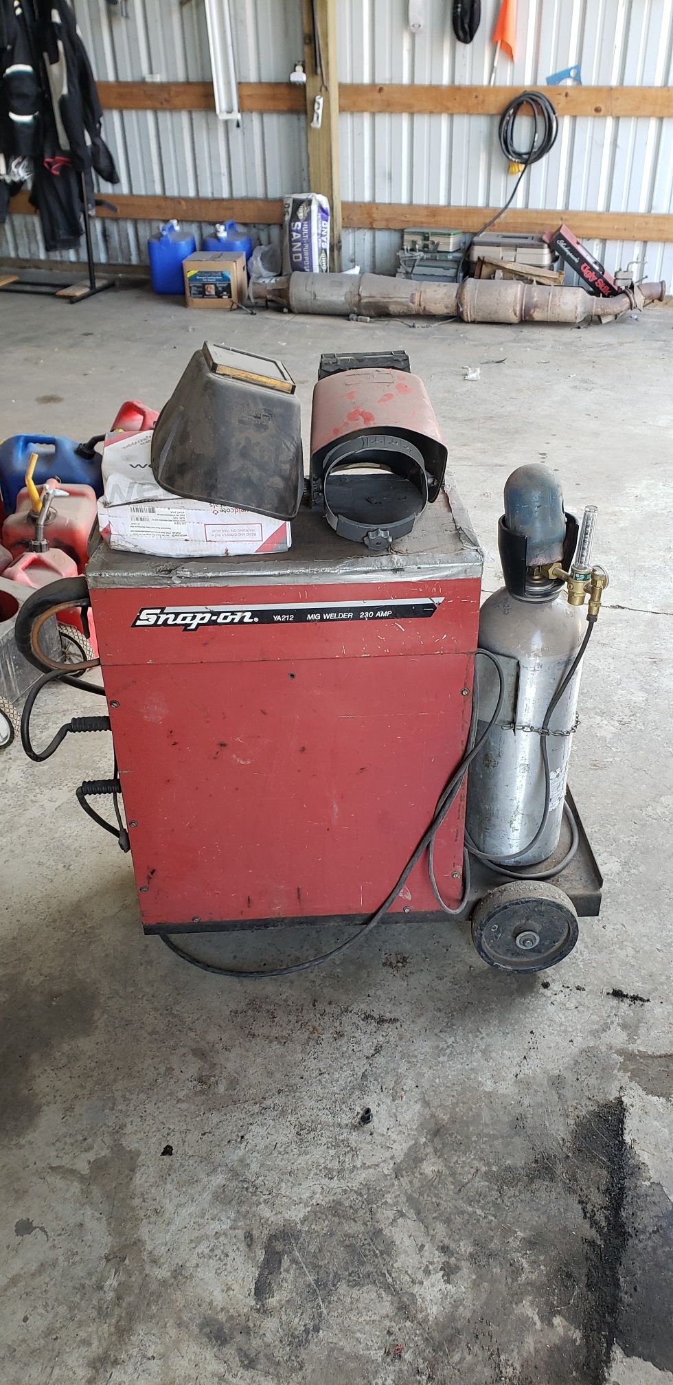 Snap on mig welder