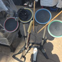 Xbox 360 rock band accessories