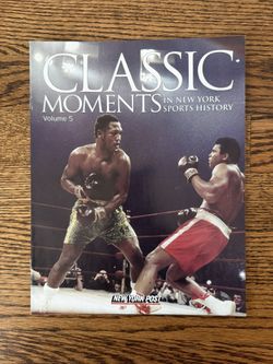 Muhammad Ali Joe Frazier on Cover NY Post Classic Moments Magazine 2004 New York Mets