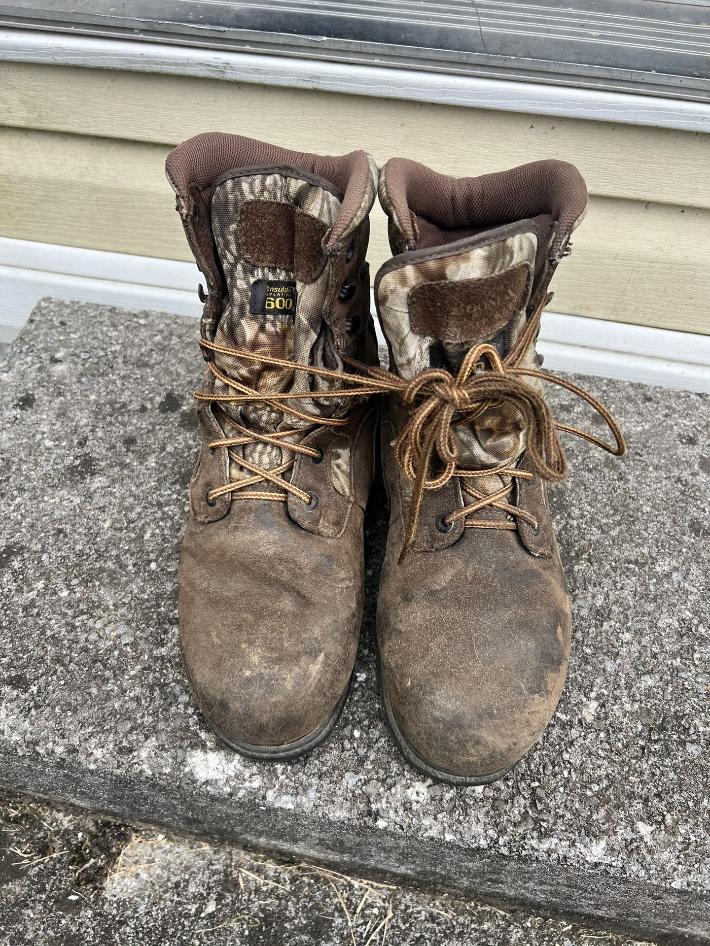 Men’s Boone & Crockett boots. Size 12