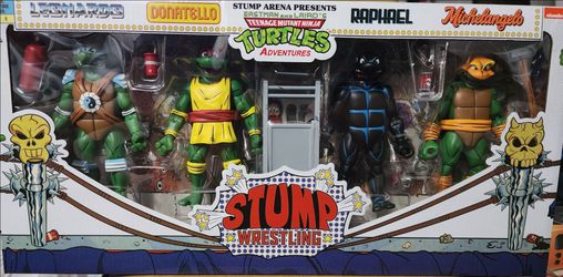 NECA Teenage Mutant Ninja Turtles (Archie Comics) - Stump Wrestling Turtles 7” Scale Action Figure 4