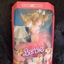 VINTAGE Mattel 1989 Sweet Roses Barbie doll Brand New In Box Mattel #7635 *RARE*