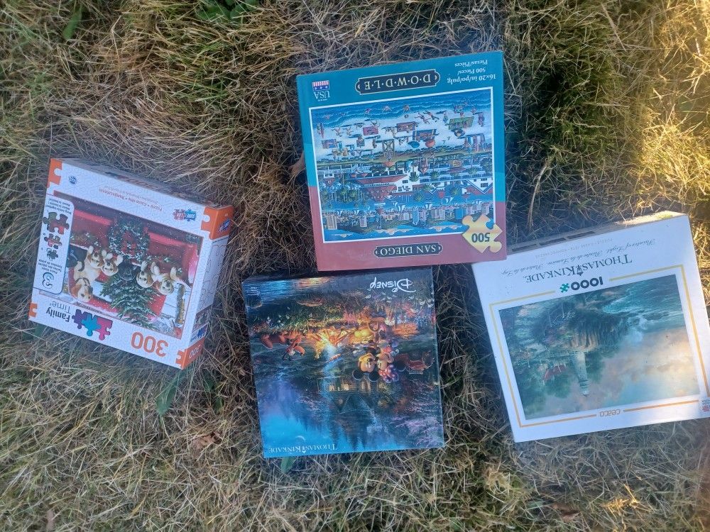 4 Jigsaw Puzzles