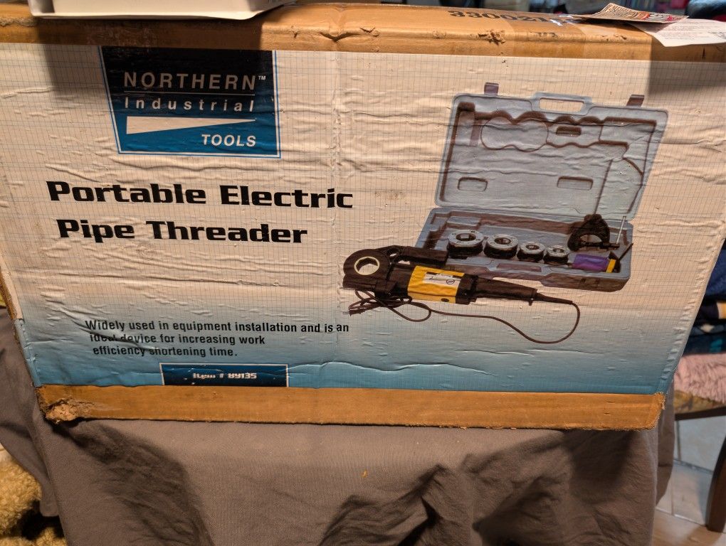Portable Electric Pipe Threader