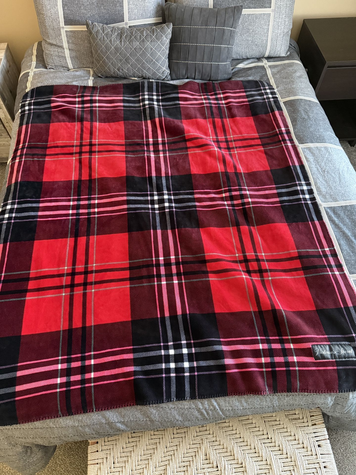 Red Plaid Blanket 
