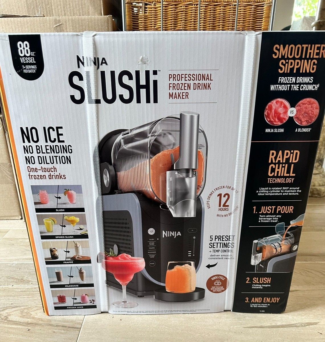 BRAND NEW IN THE BOX NINJA SLUSH MAKER