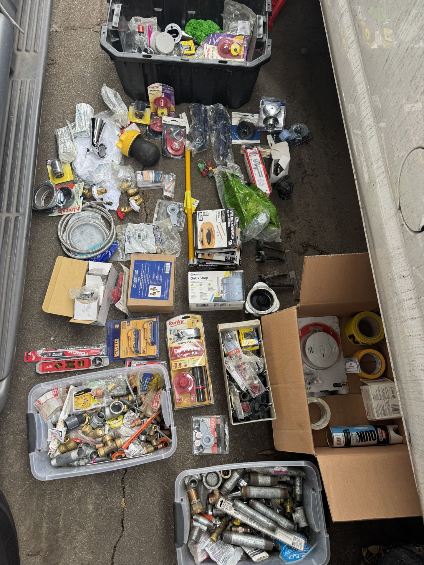 Various Plumbing Service Parts. Over 1000 Dollars In Parts 