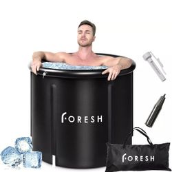 Cold Plunge Tub XL, Portable Ice Bath Tub for Athletes, 105 Gallon Capacity