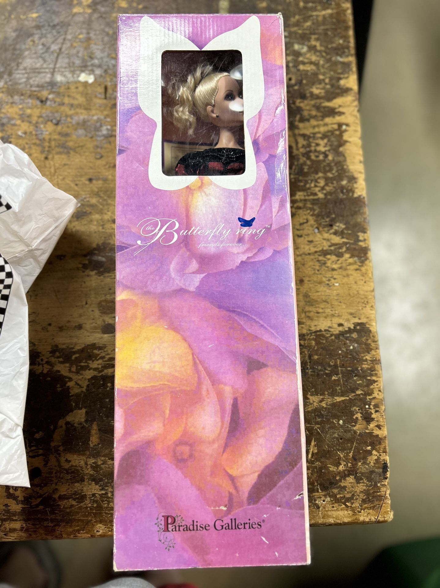 Paradise Gallery Butterfly Ring Doll