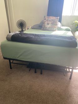 Bed and frame