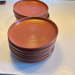 Dinner plates set of 12 stonware