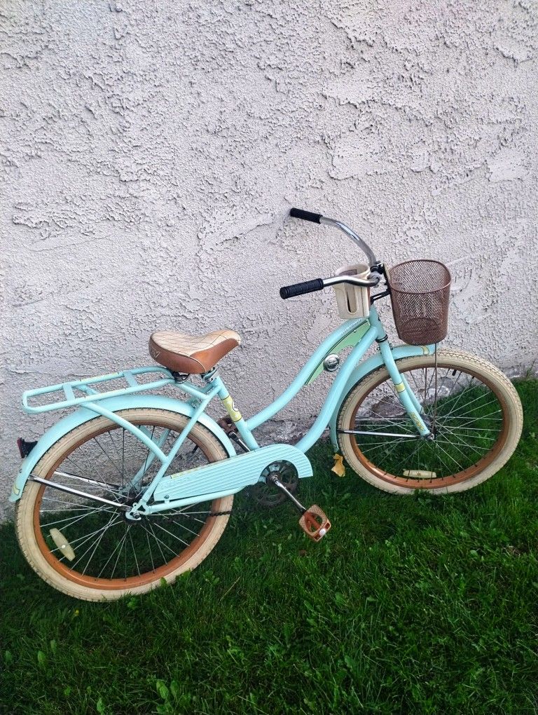 Women's Huffy Nel Lusso 24" Beach Cruiser Bike Bicicleta Basket 🧺