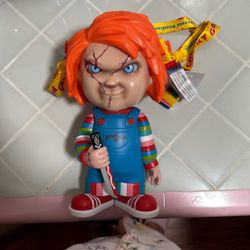 Chucky Popcorn Bucket With Batteries Included 