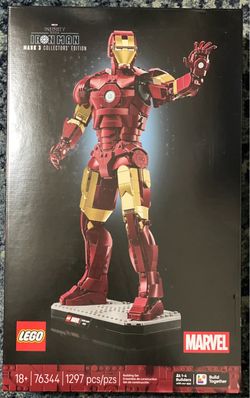 LEGO Marvel Iron Man Mark 3 Collectors’ Edition 76344 SEALED
