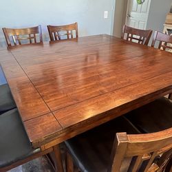 52” Counter Height Dining Set