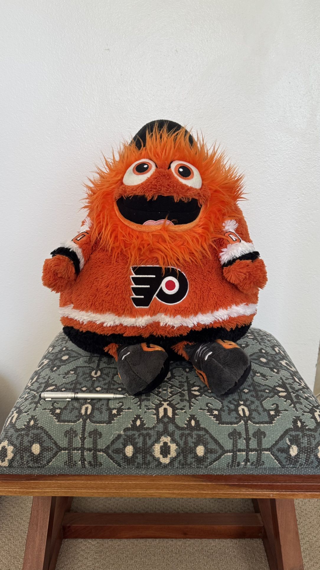 NFL Philadelphia Flyers Gritty Mascot Stuffie Squishable