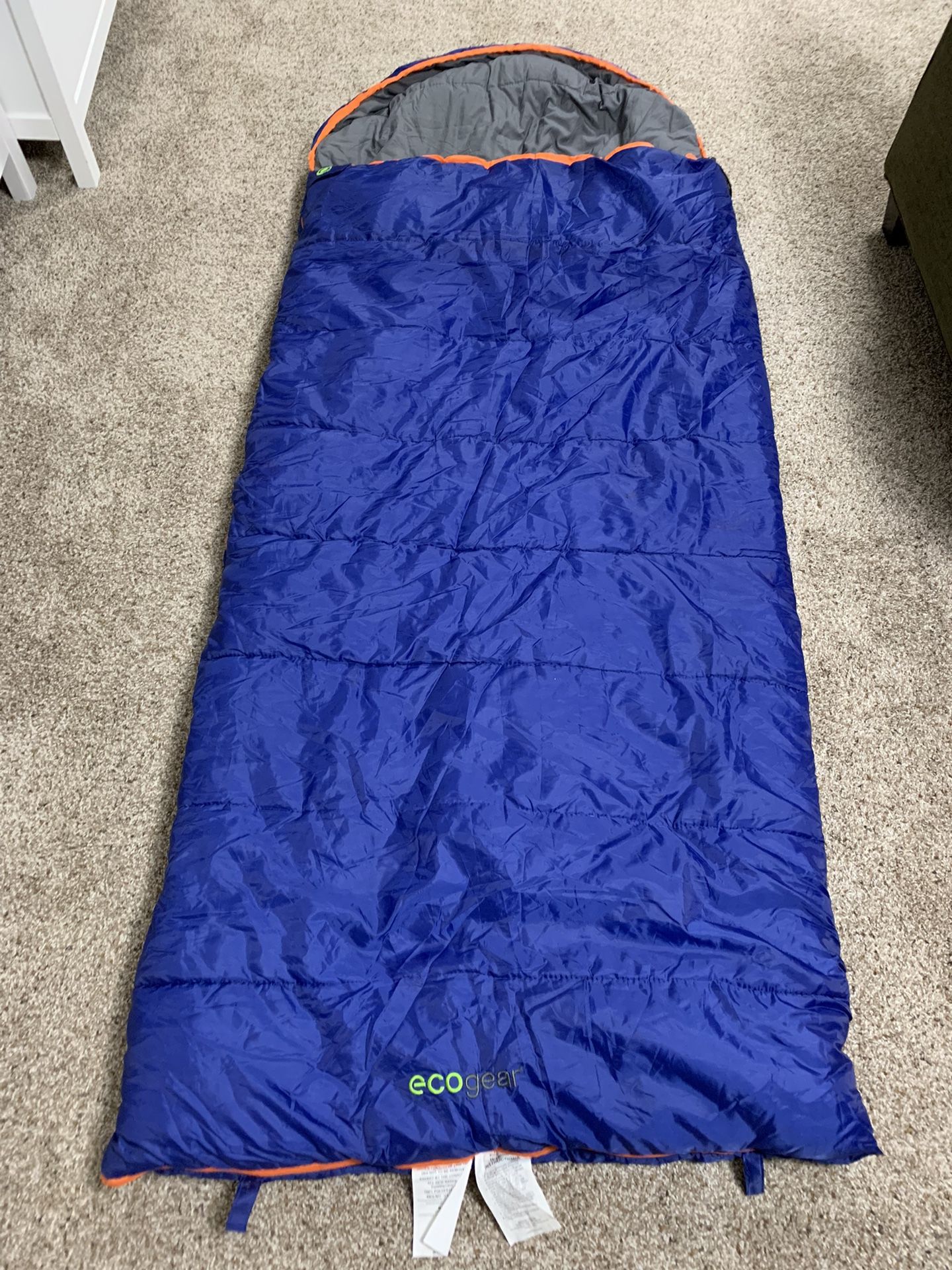 ECOgear 4 lb. fill Sleeping Bag with Drawstring Hood