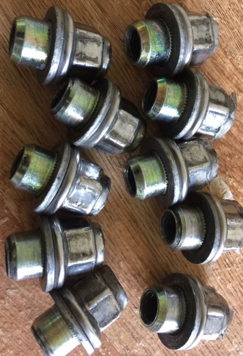 New Gorilla & Used Toyota Mag Style Wheel Lug Nuts 12x 1.5