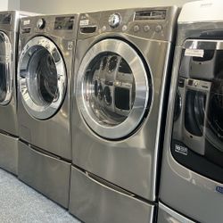Front Load Lg Washer And Dryer Set 