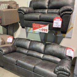 Ashley Living Room Set Sofa and Loveseat WİTH İNTEREST FREE PAYMENT OPTİONS 