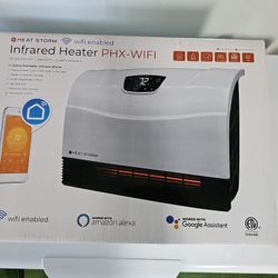 Wall Mount Smart  Infrared Heater. Like New