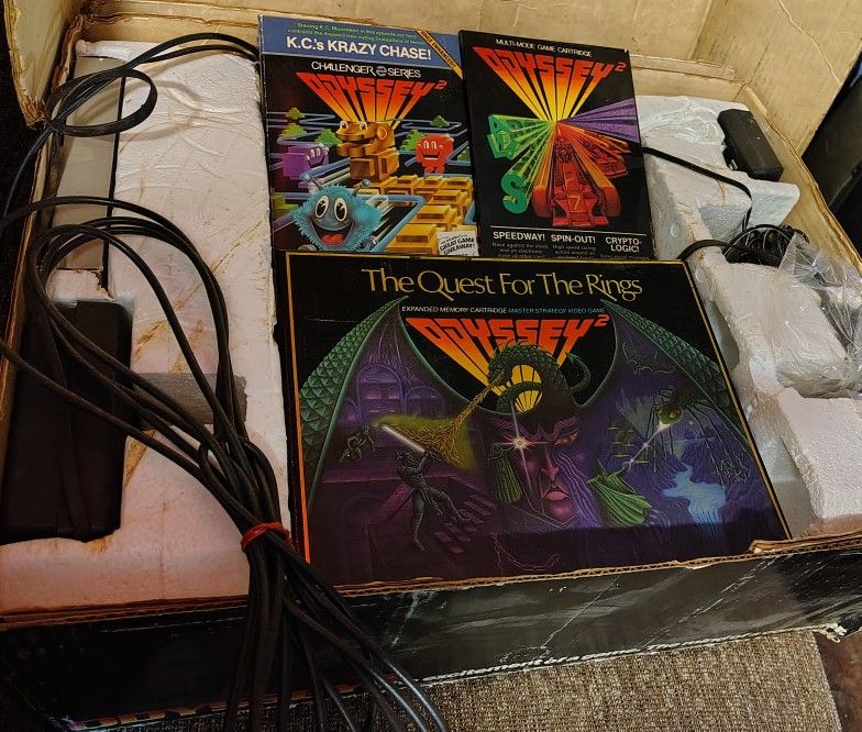 Odyssey2 Game System w/Games