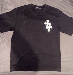 Chrome Hearts Black Cross Logo T-Shirt