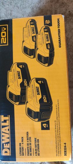 DeWalt batteries