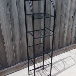 Black 55x13x11 Storage Shelves