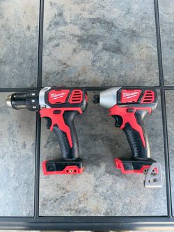 Impact Driver & Drill/Driver Milwuakee M18