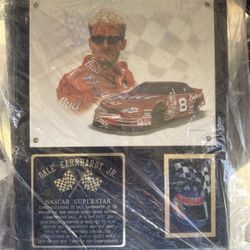 Dale Earnhardt Jr. Commutative Plaque