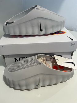 New Smoke Grey/Chrome Nike Mind 001  Size : 6M - 8W