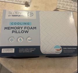 Serenity by tempura-pedic standard size pillow cooling memory foam
