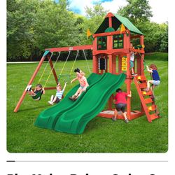Gorilla Playmaker Deluxe Swing Set 