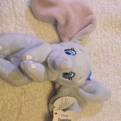 
The image shows a Ty Dumbo plush toy. 
It is an officially licensed Disney product.