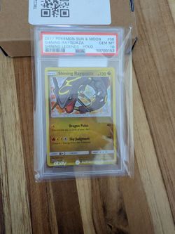 Shining Rayquaza Shining Legends PSA 10 Gem Mint Pokémon Card
