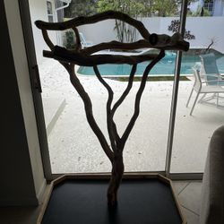 Brand New! Manzanita 5-foot Bird Stand