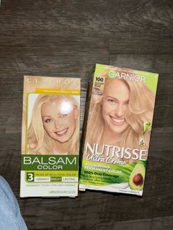 Clairol Balsam & Garnier Nutrisse Blonde Hair Dye Bundle