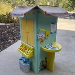 American Girl Doll Bahia Berry Stand Set - Retired