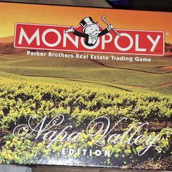 Monopoly Game(Napa Valley Edition)